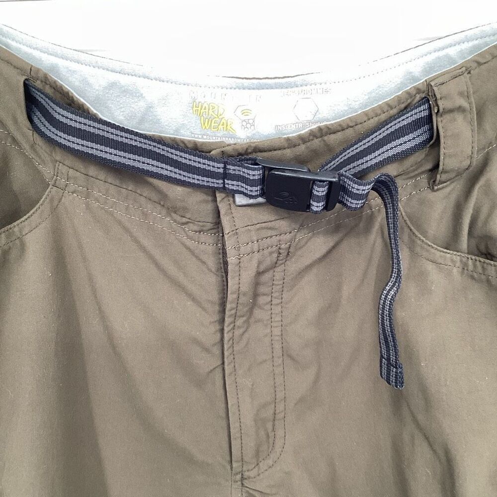 Men's Mountain Hardwear Convertible Hiking Pants olive XL - Picture 3 of 9
